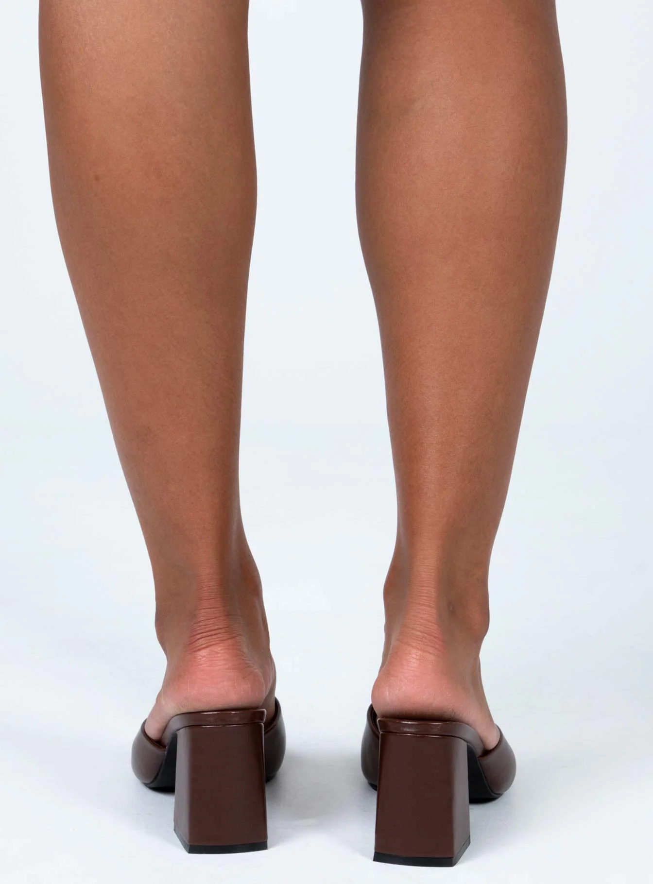 Sunset Boulevard Heels Chocolate Brown - Image 4