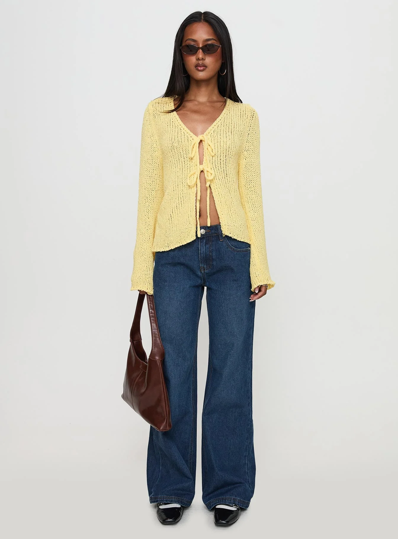 Swain Knit Cardigan Lemon - Image 7