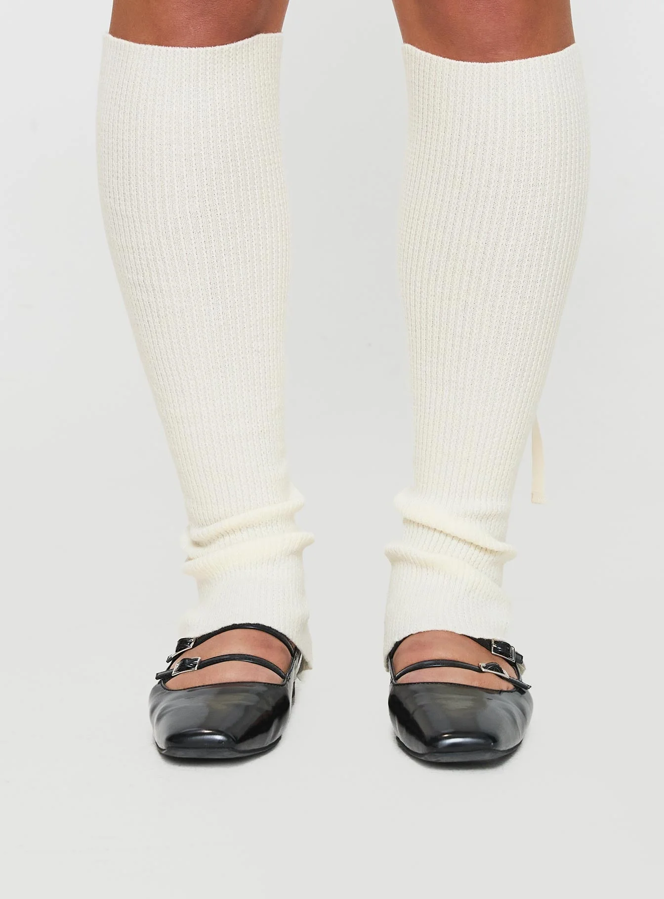 Swan Lake Leg Warmers Cream - Image 2