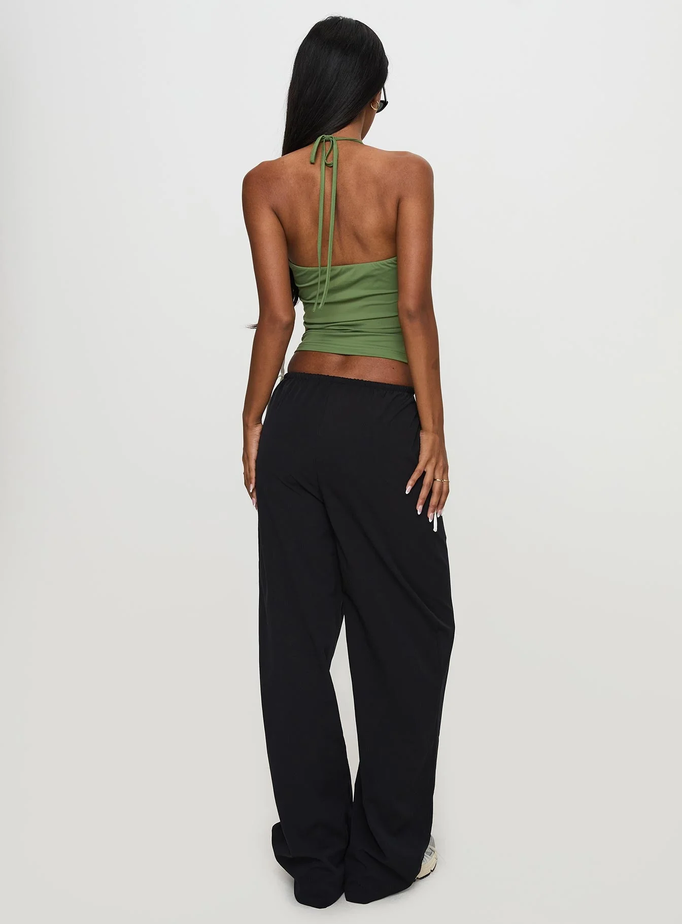 Sweet As Sugar Bow Pants Black / White - Image 5