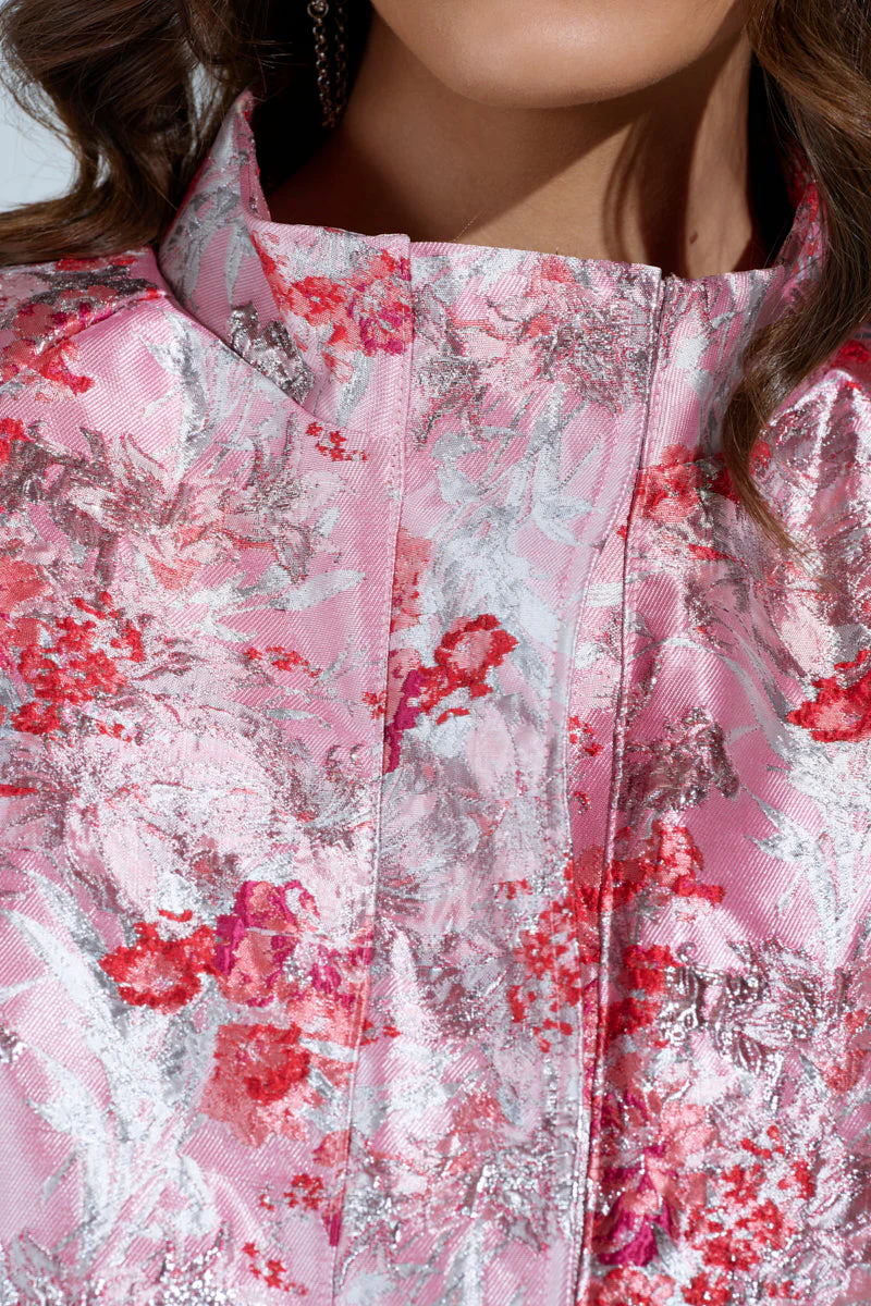 SWEET DISPOSITION BROCADE BOMBER - Image 7
