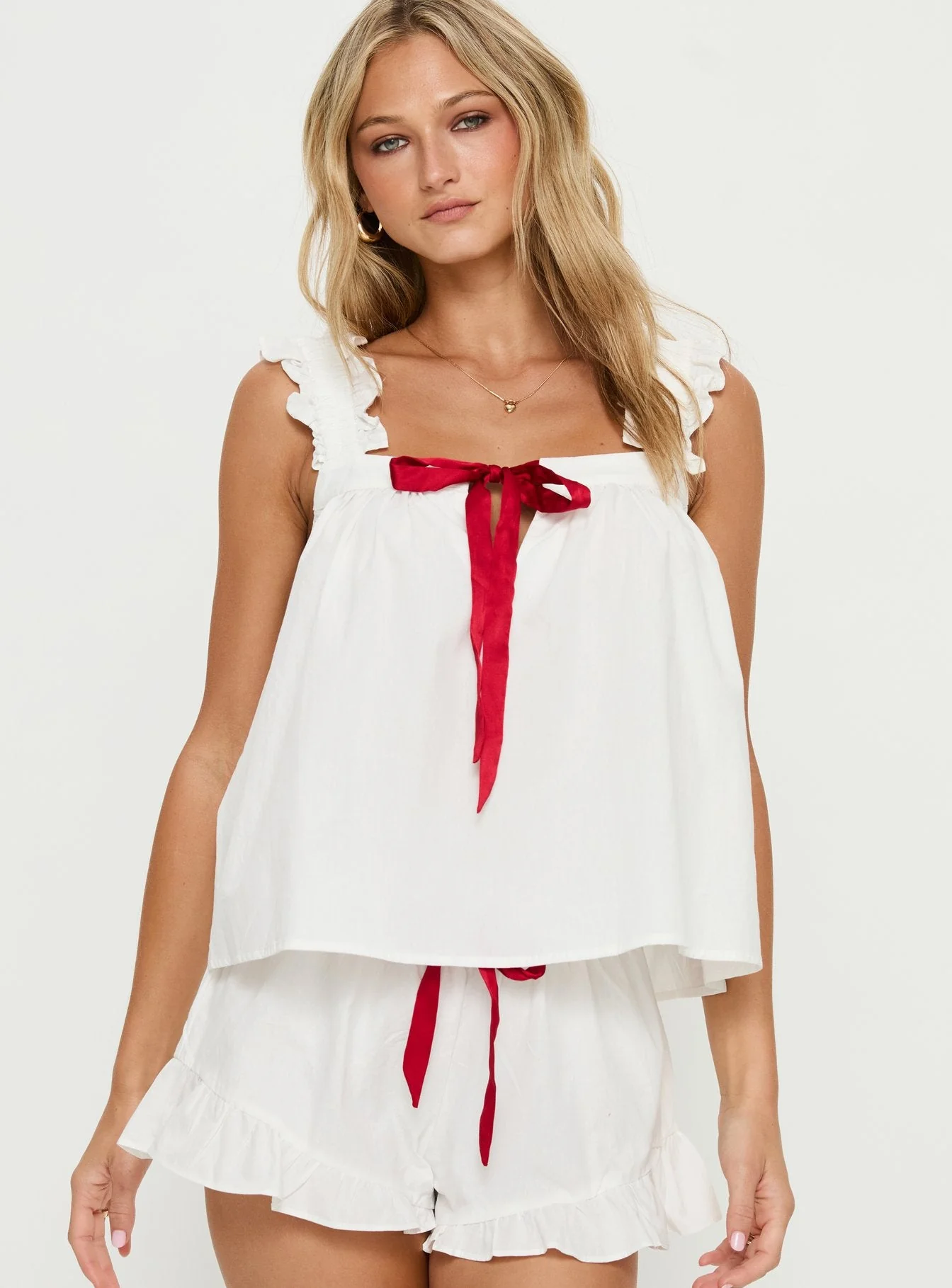 Sweetest Dreams Sleep Frill Top Cream - Image 2