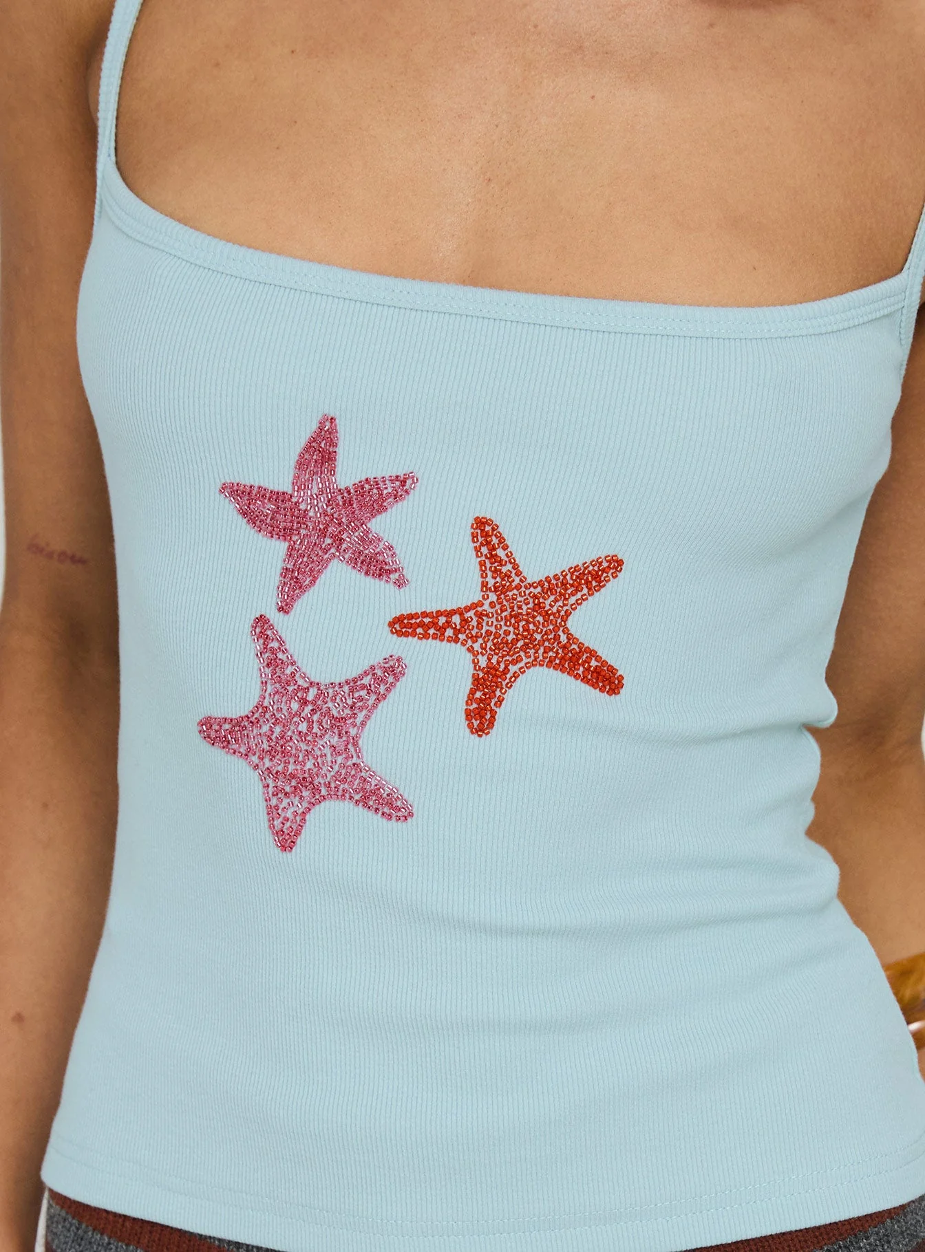 Sweetscape Bead Detail Top Star / Blue - Image 6
