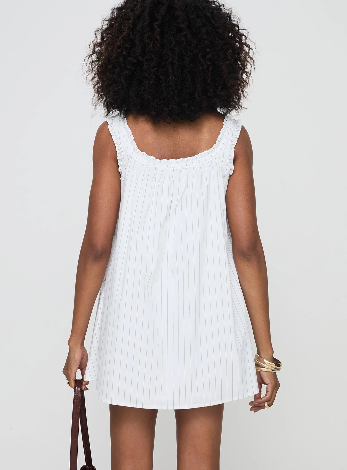 Swing Mini Dress Stripe - Image 5