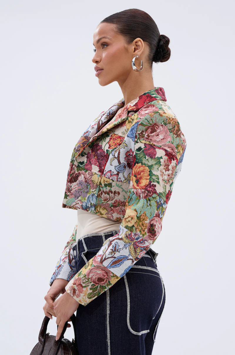 TAKE A HINT PATCHWORK BLAZER - Image 6