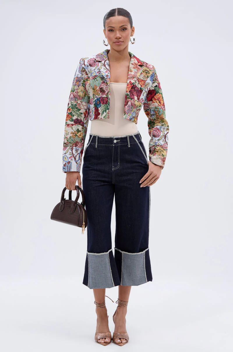 TAKE A HINT PATCHWORK BLAZER - Image 8
