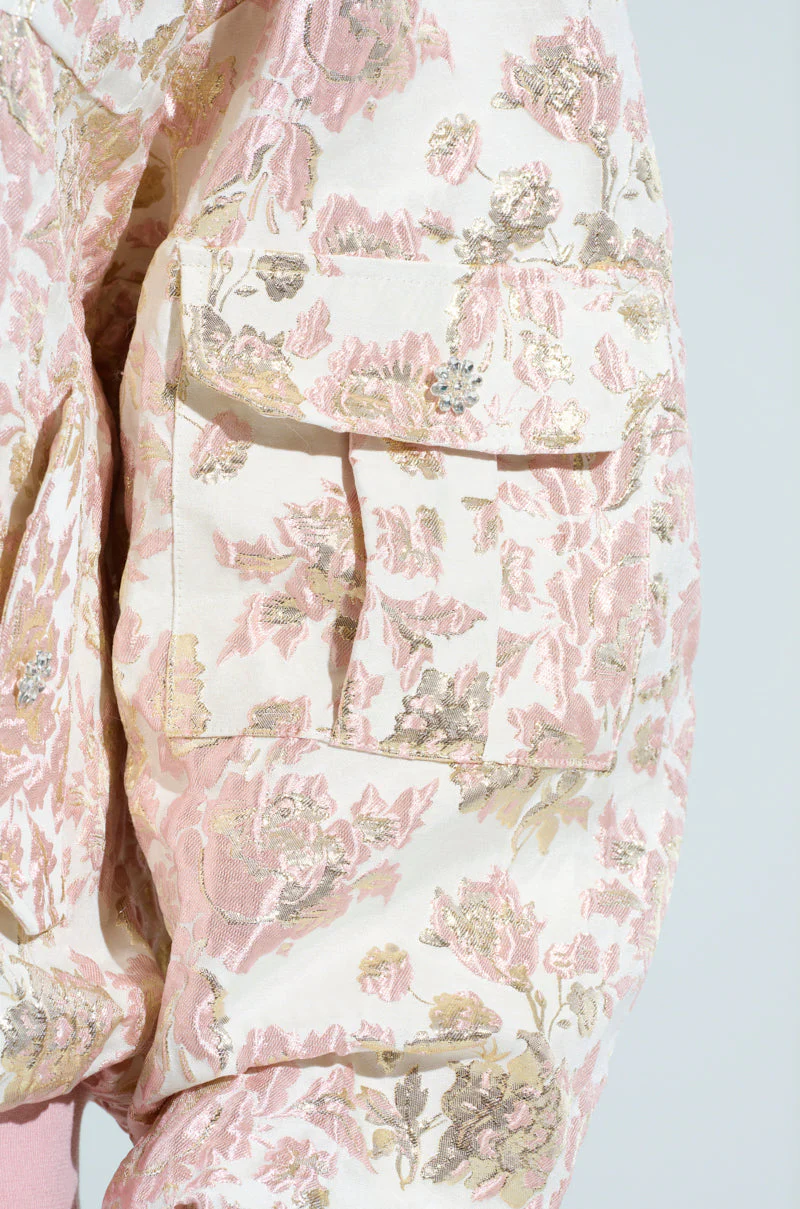 TAKE CARE BROCADE BOMBER - Image 9