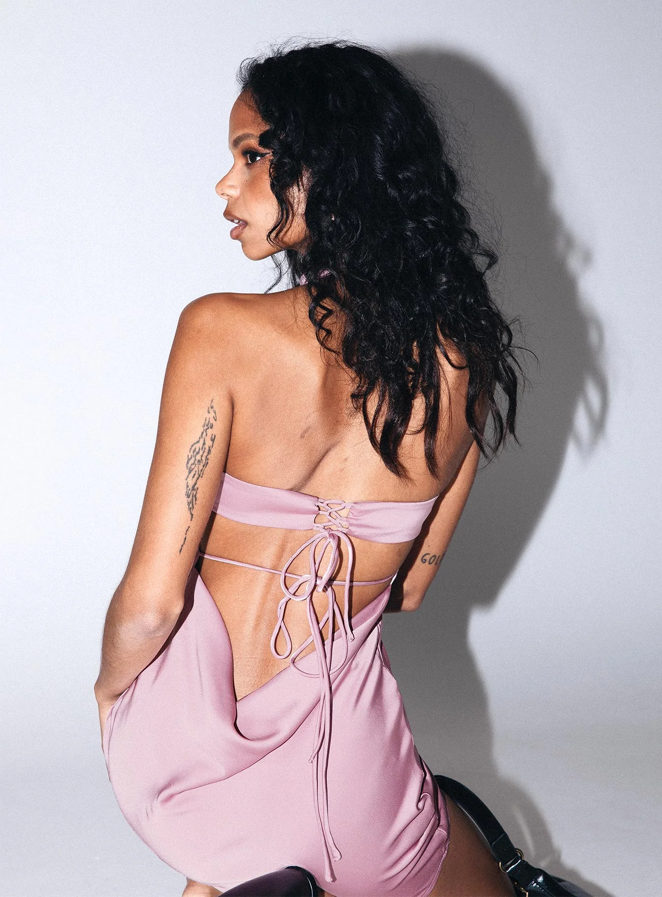 Take Me Back Mini Dress Purple - Image 7