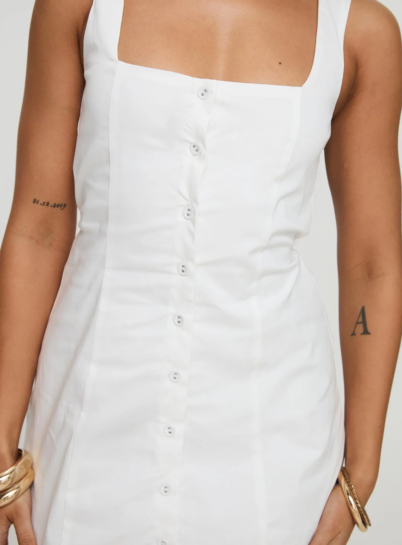 Talisse Dress White - Image 7
