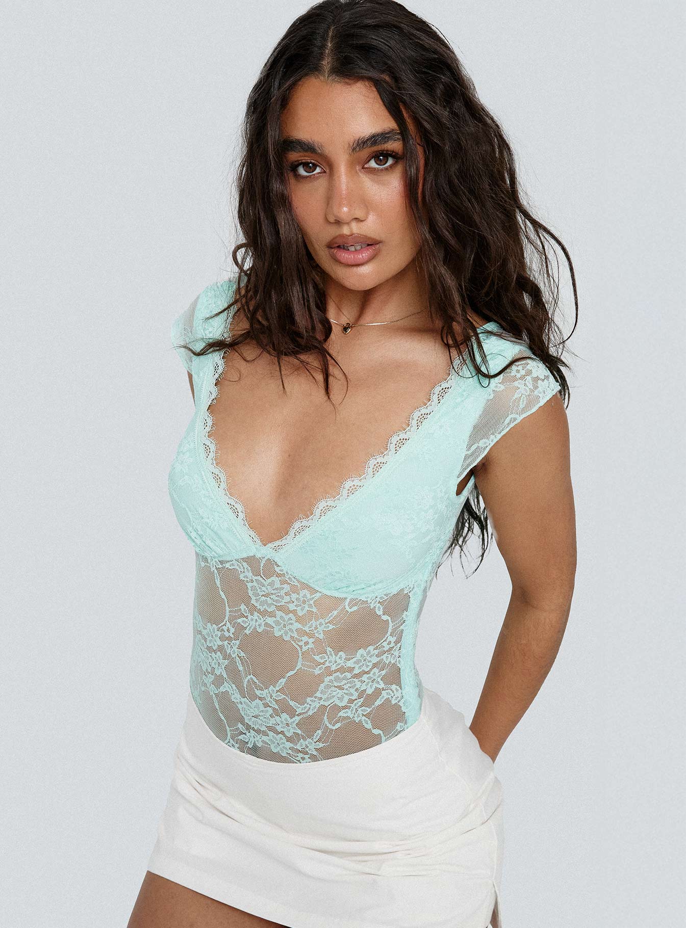 Tantalize Bodysuit Blue - Image 8