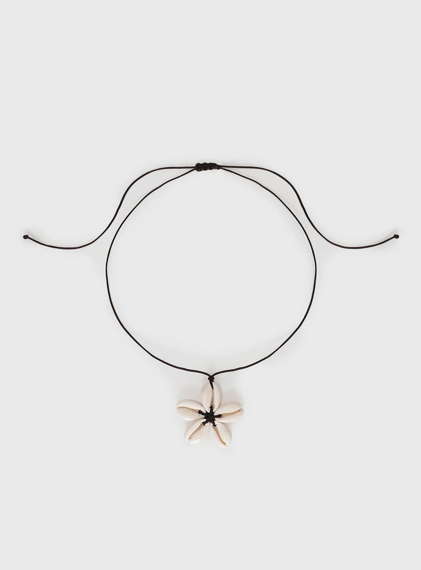 Teardrops Shell Necklace Multi - Image 2