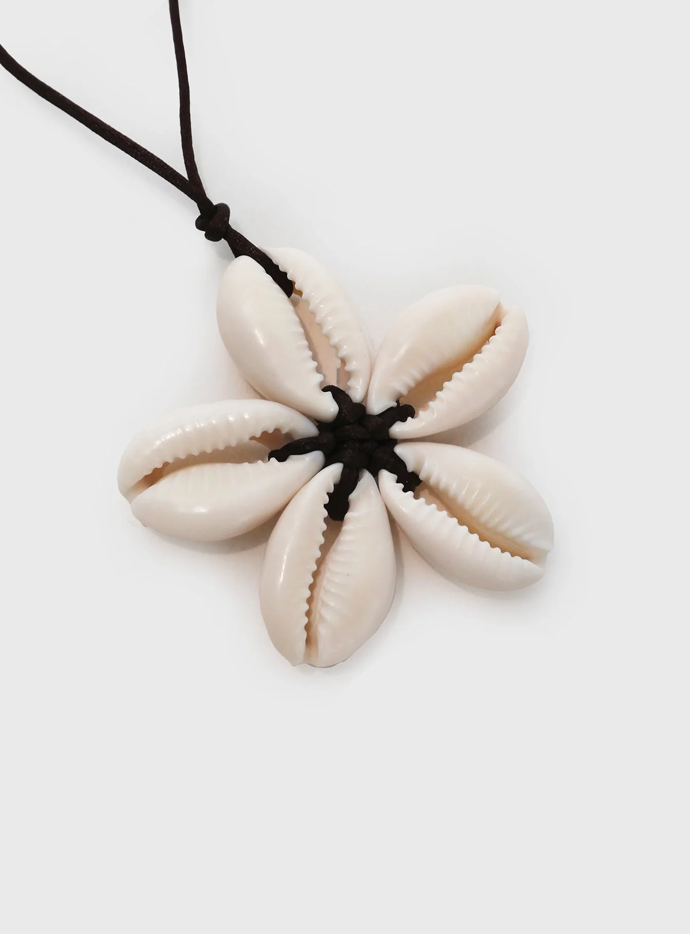 Teardrops Shell Necklace Multi - Image 3