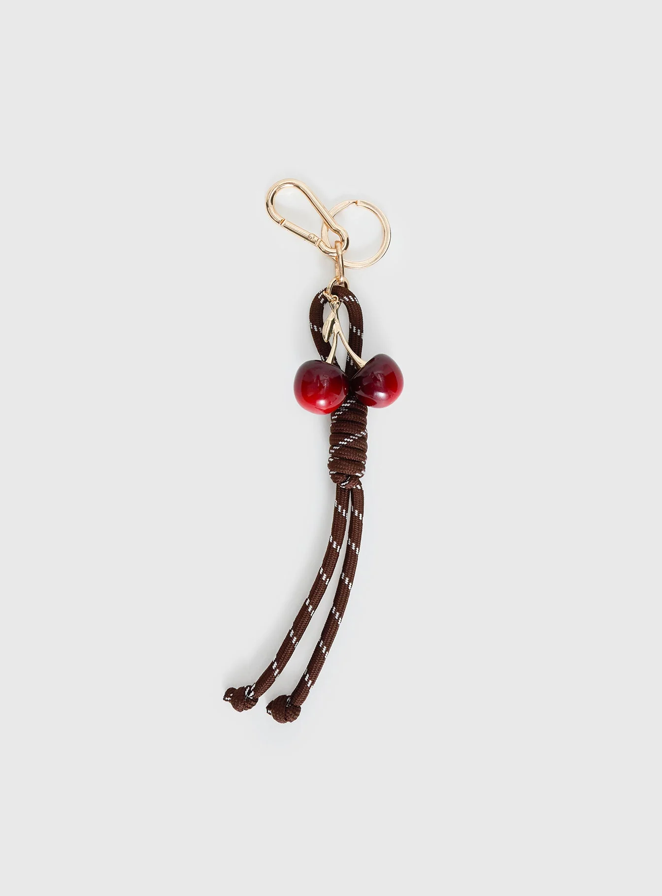Tell Me More Cherry Keychain Gold - Image 2