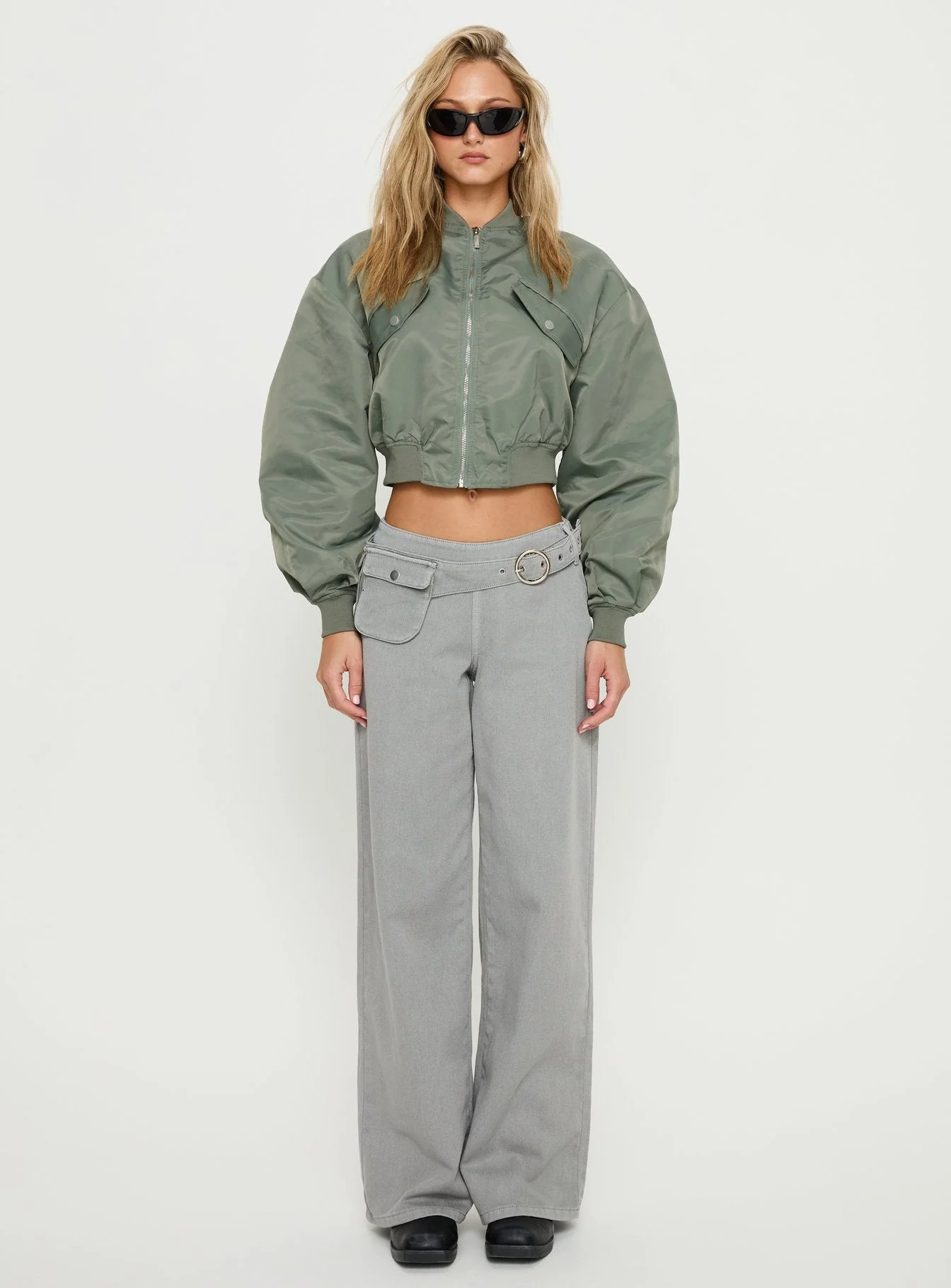 Thalya Bomber Jacket Green - Image 7