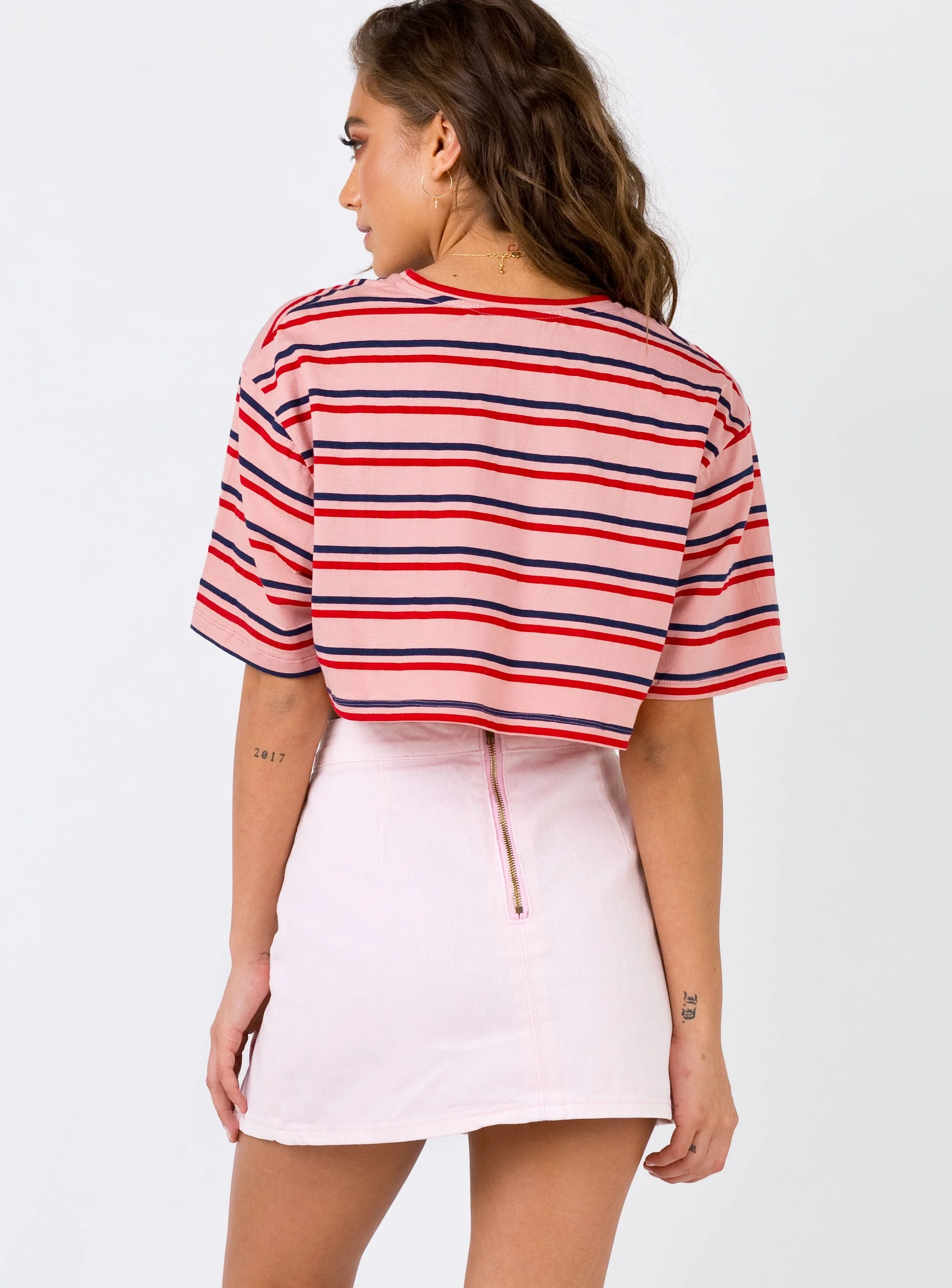 The Lola Mini Skirt Pink - Image 6