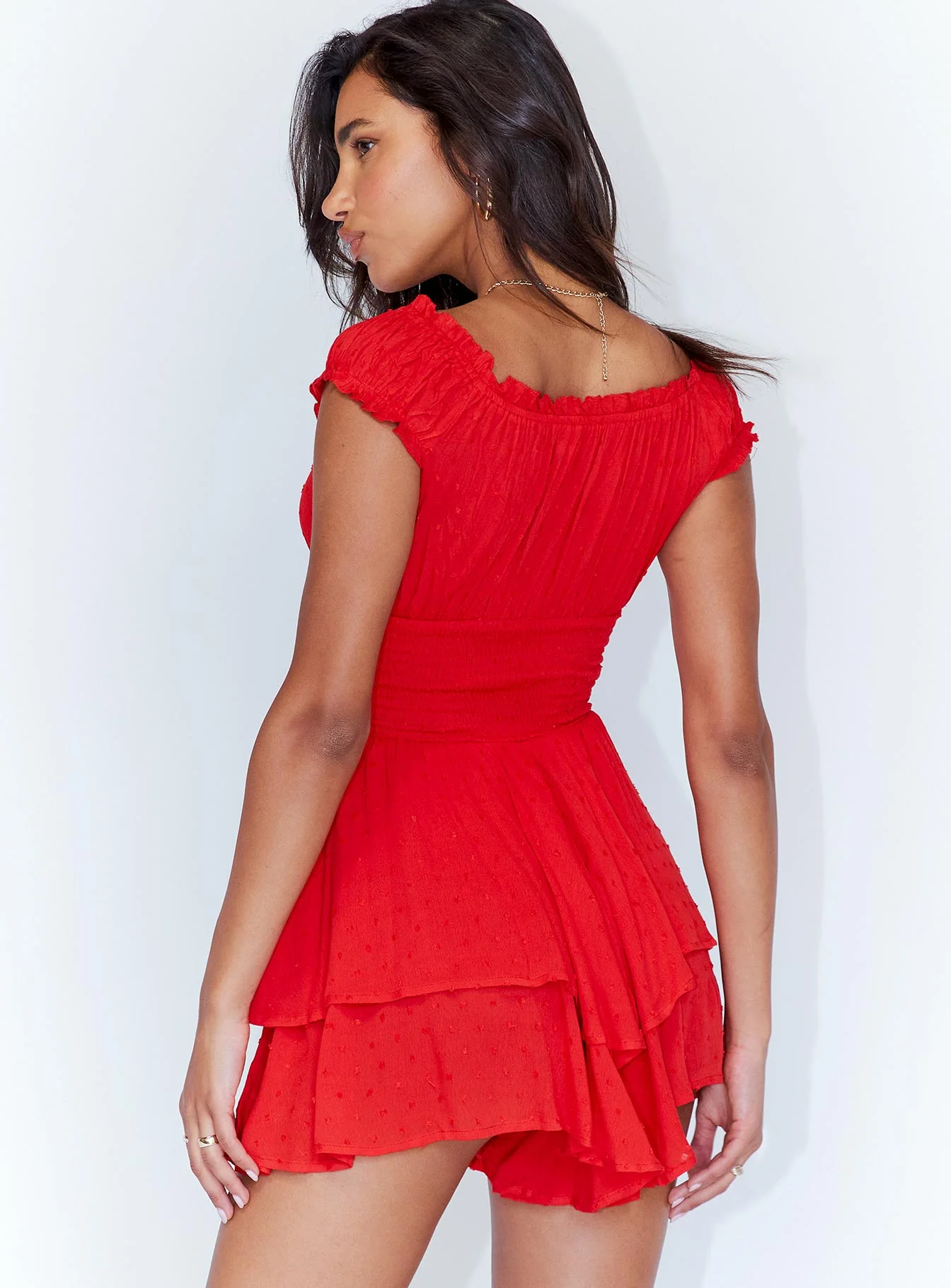 The Love Galore Romper Red - Image 5