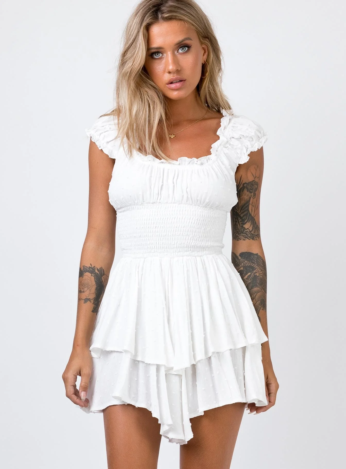 The Love Galore Romper White - Image 2