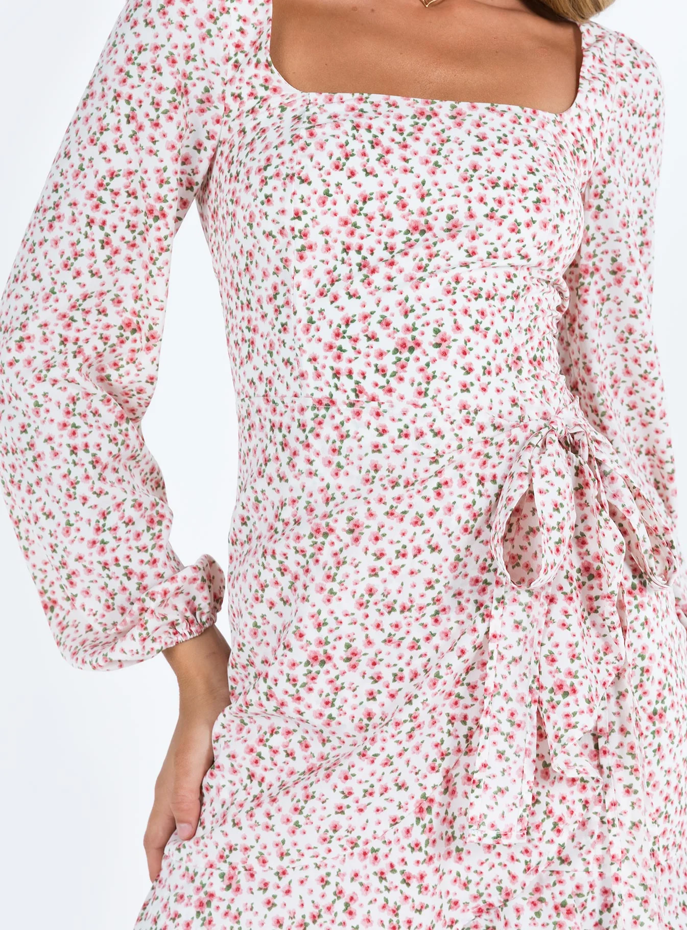 The Villa Mini Dress Floral - Image 6
