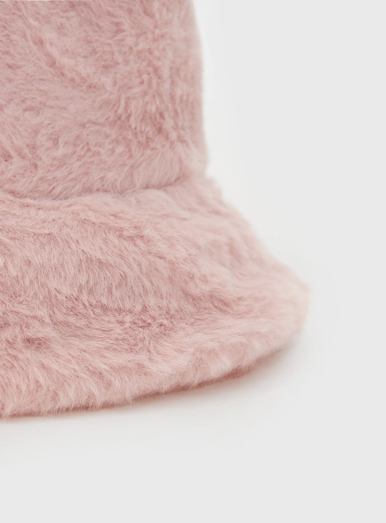 Theo Plush Bucket Hat Blush - Image 3