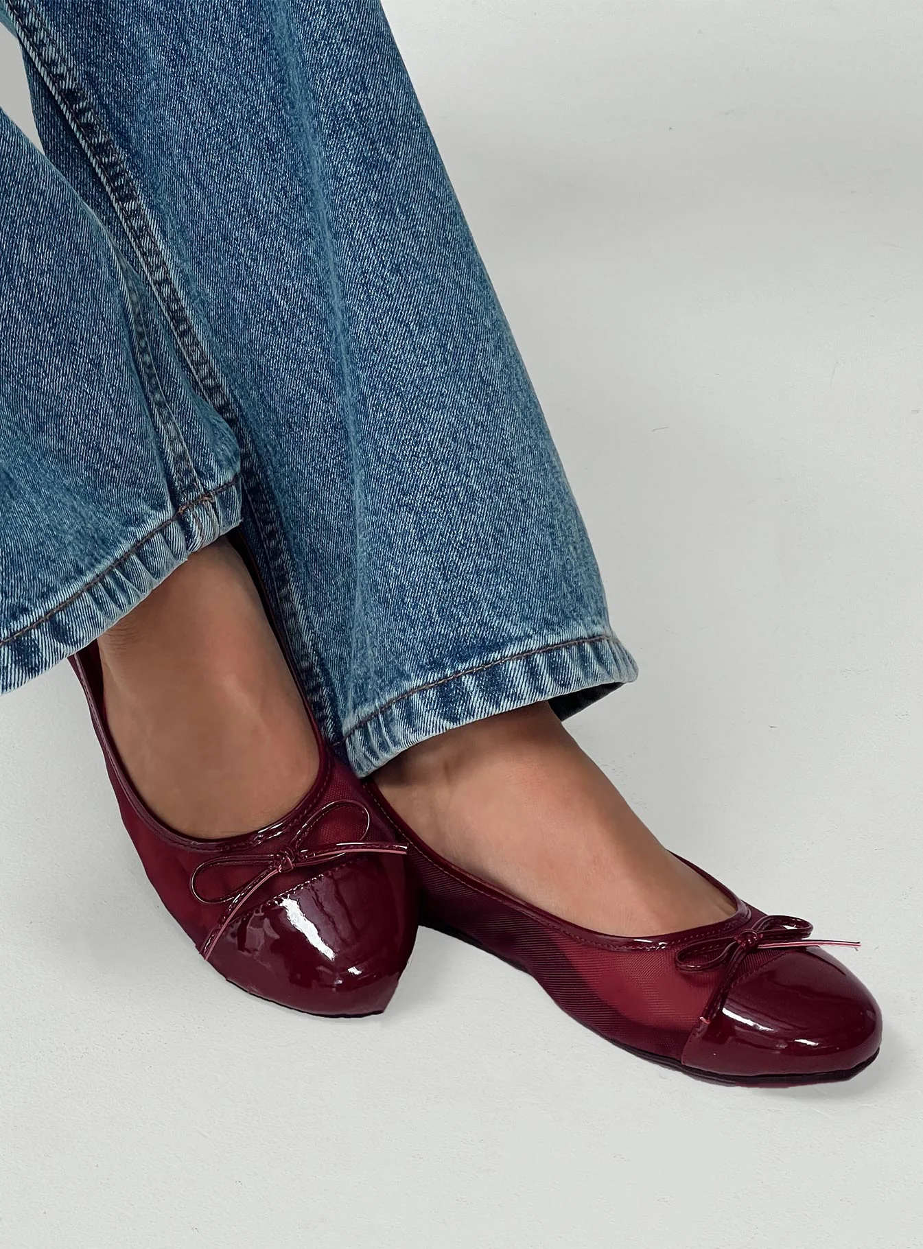 Therapy Ally Ballet Flats Cherry - Image 5