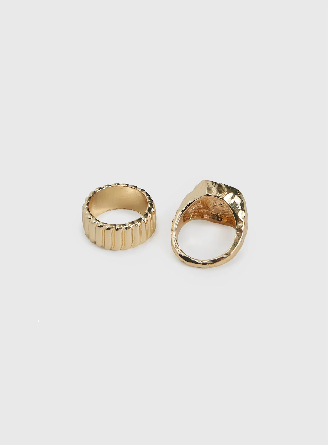 Think Fast Ring Set Gold - Image 4