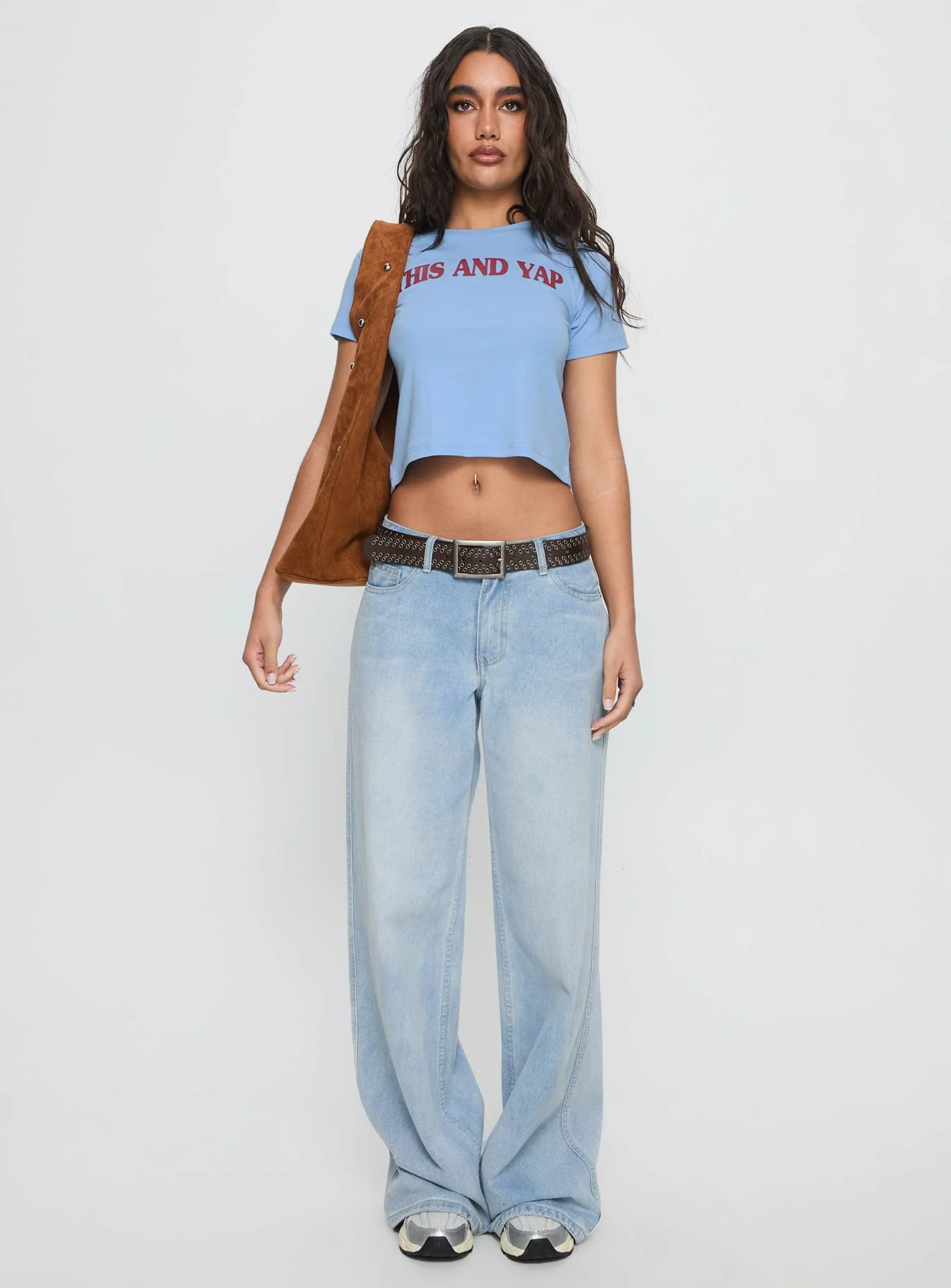 This And Yap Graphic Top Blue / Red - Image 6
