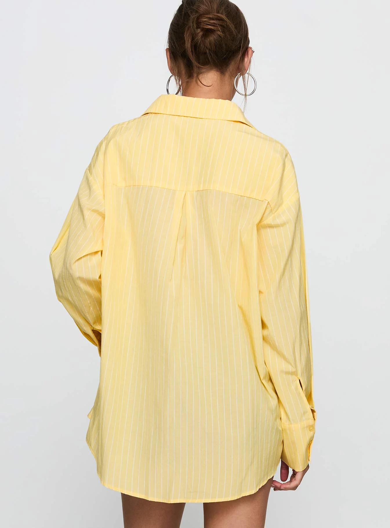 Thousand Miles Oversized Long Sleeve Top Yellow - Image 4