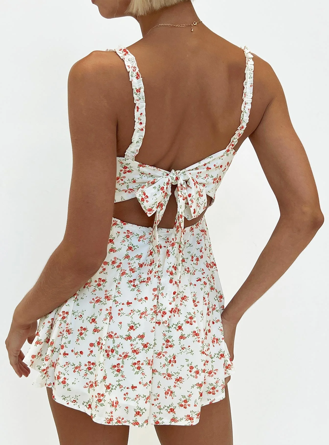 Thunderclouds Romper Pink Floral - Image 7