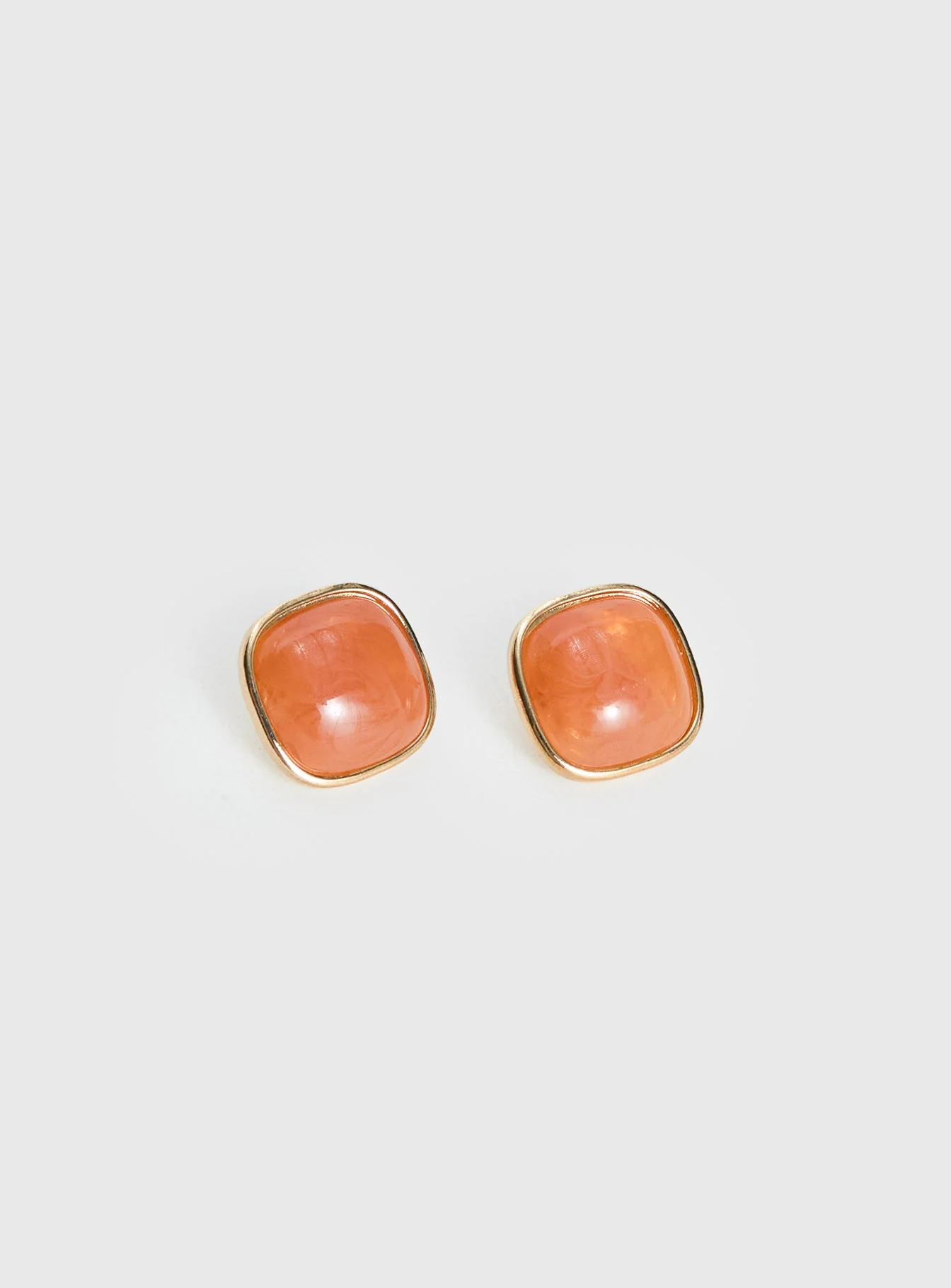 Tiera Gemstone Earrings Gold - Image 3