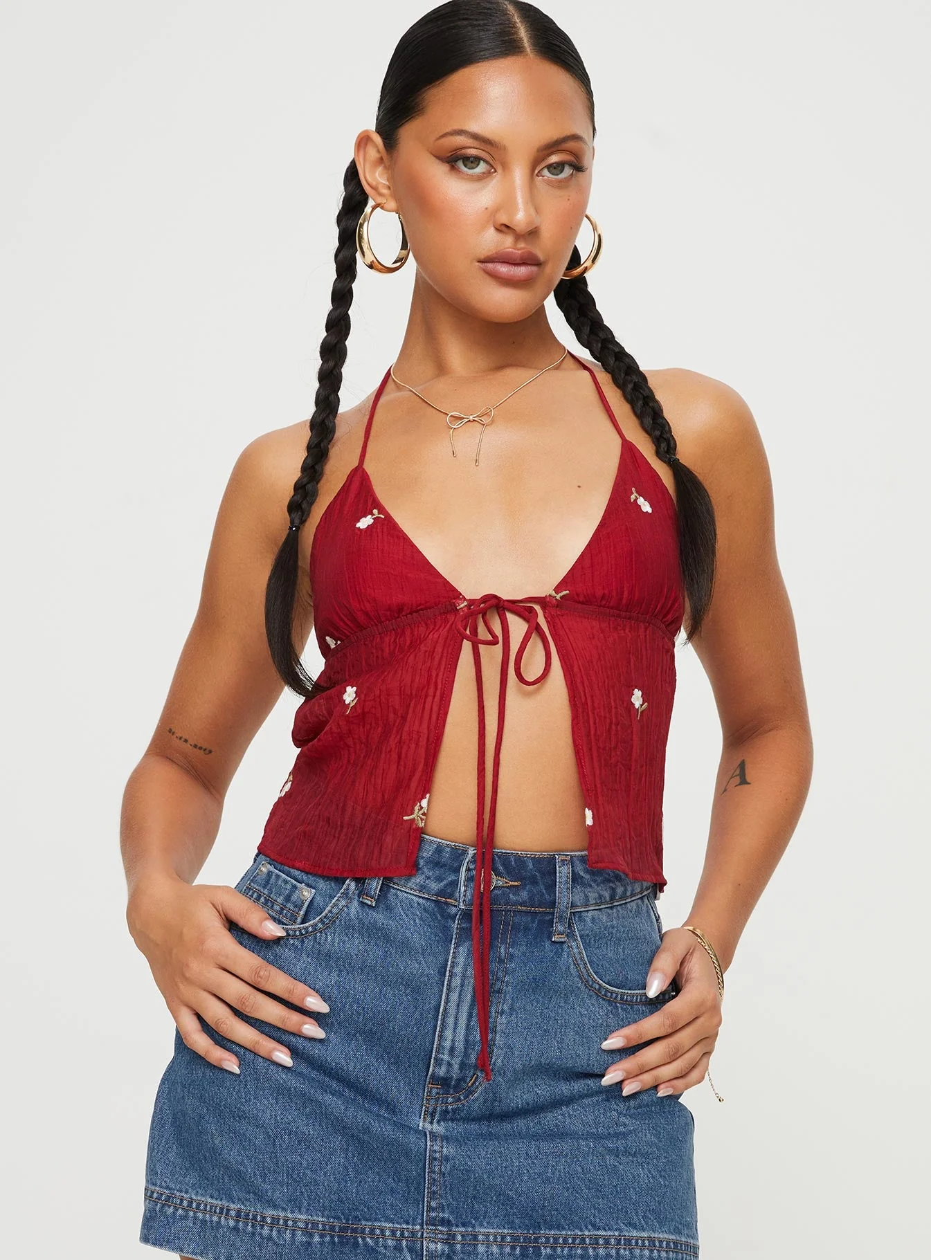 Chantria Top Red - Image 2