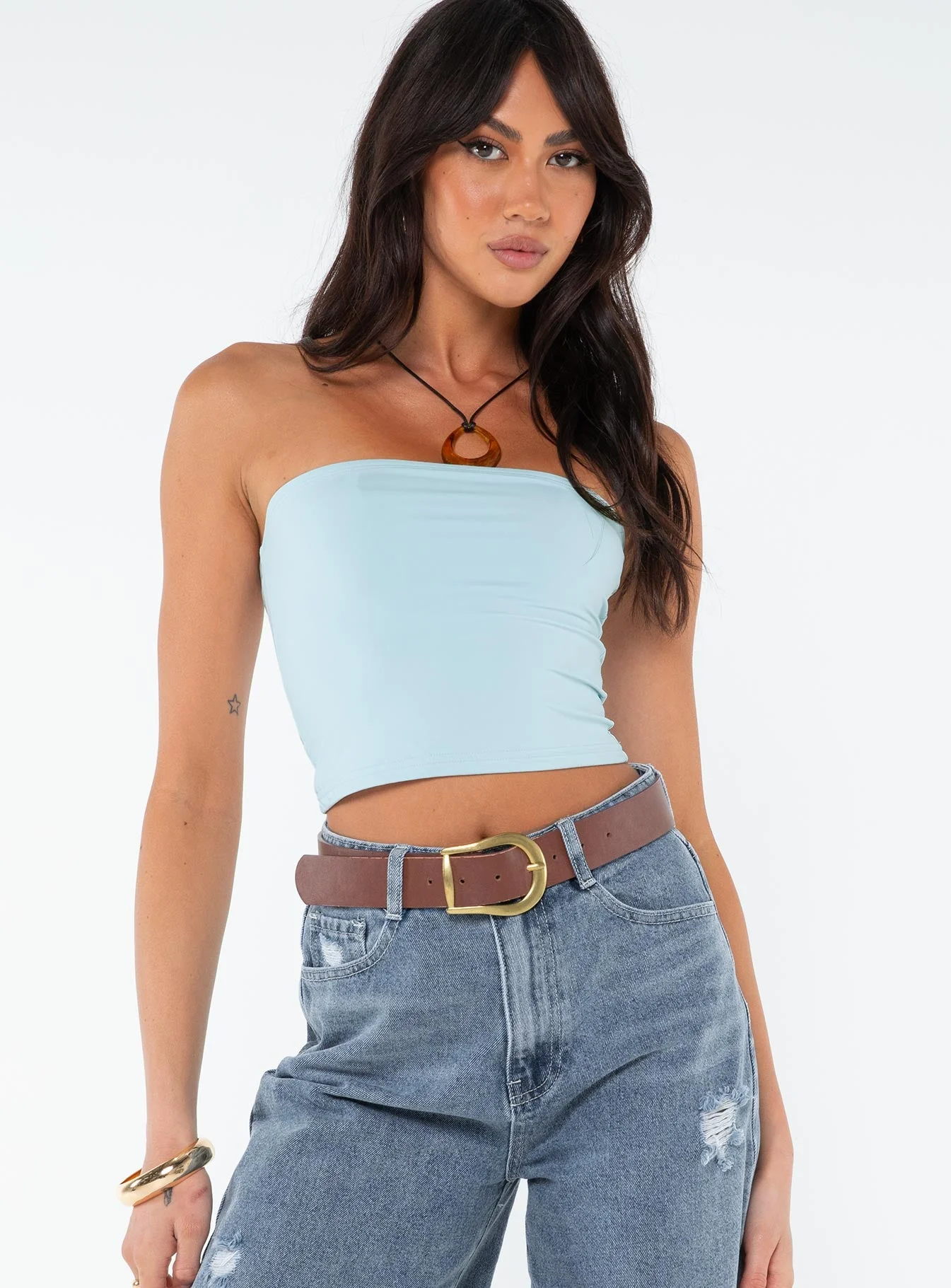 Tomlin Top Baby Blue - Image 2