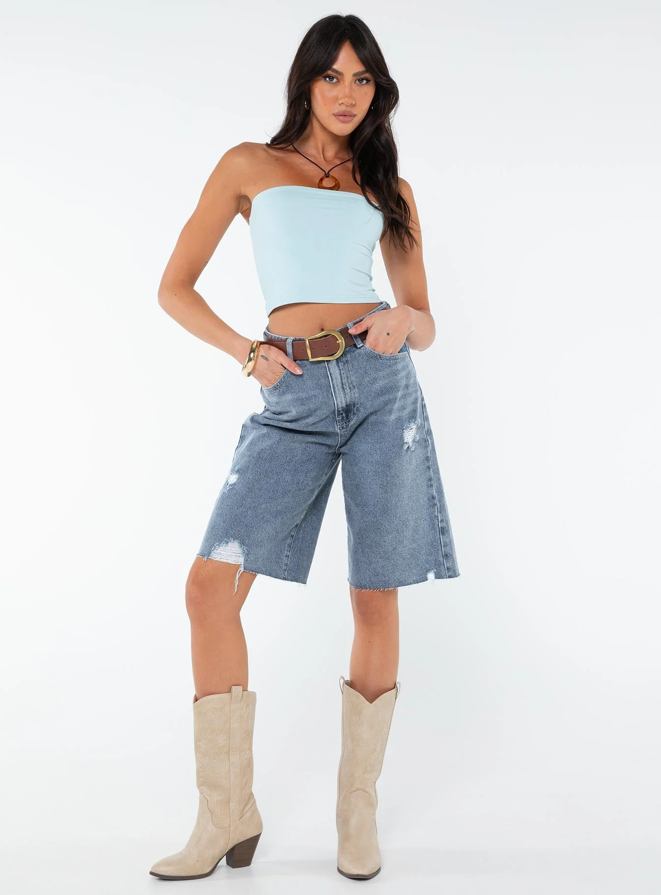 Tomlin Top Baby Blue - Image 3