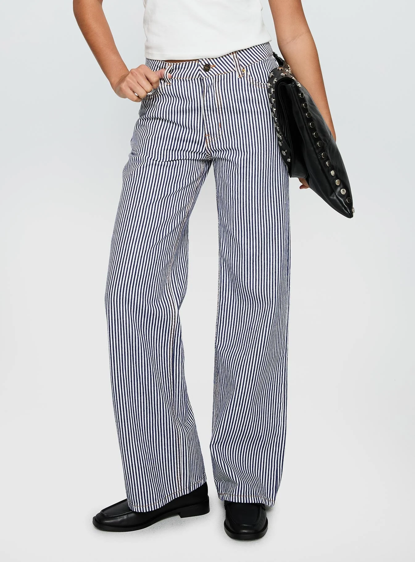Top Model Jean Navy Stripe - Image 2
