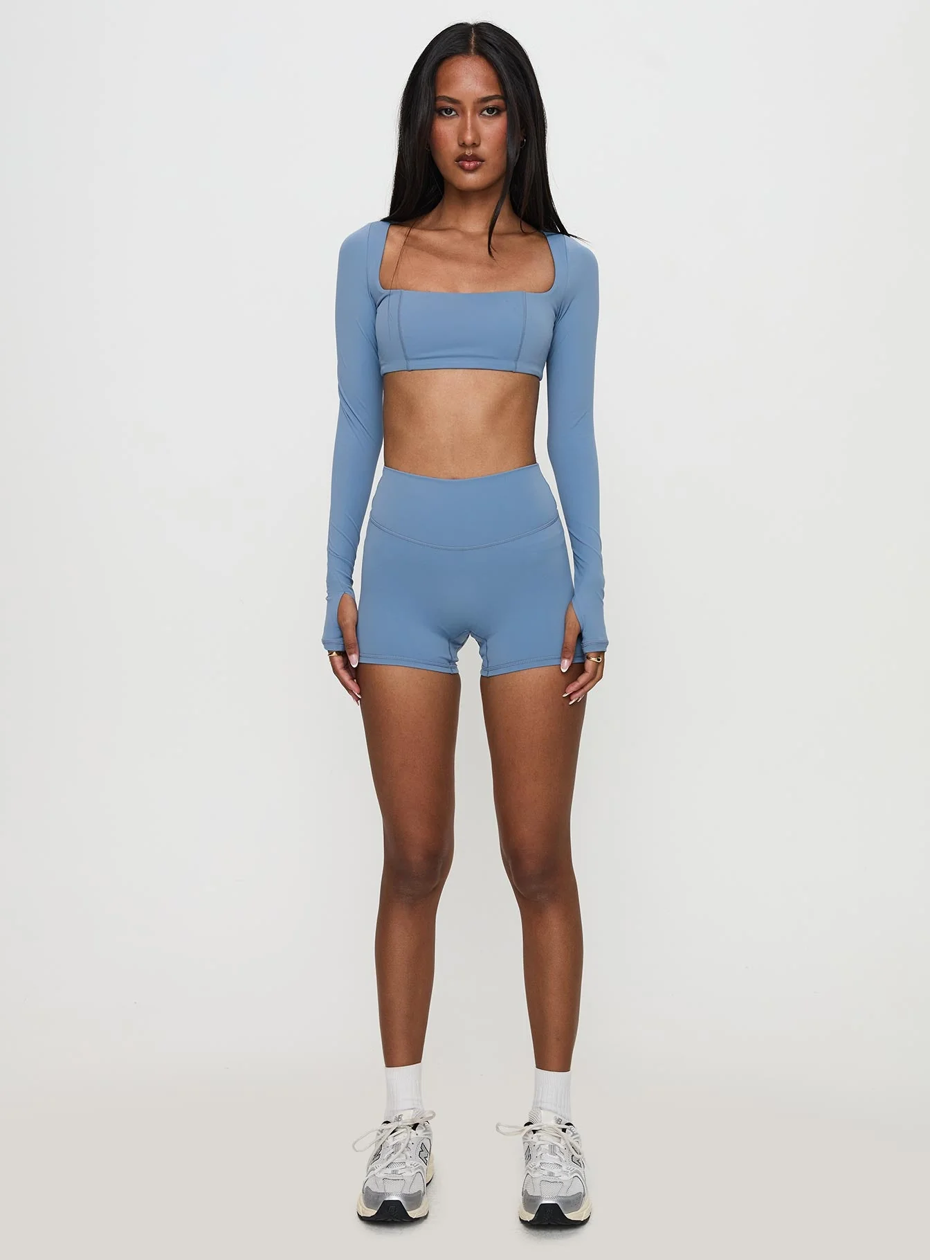 Touchdown Active Contour Short Blue - Image 7