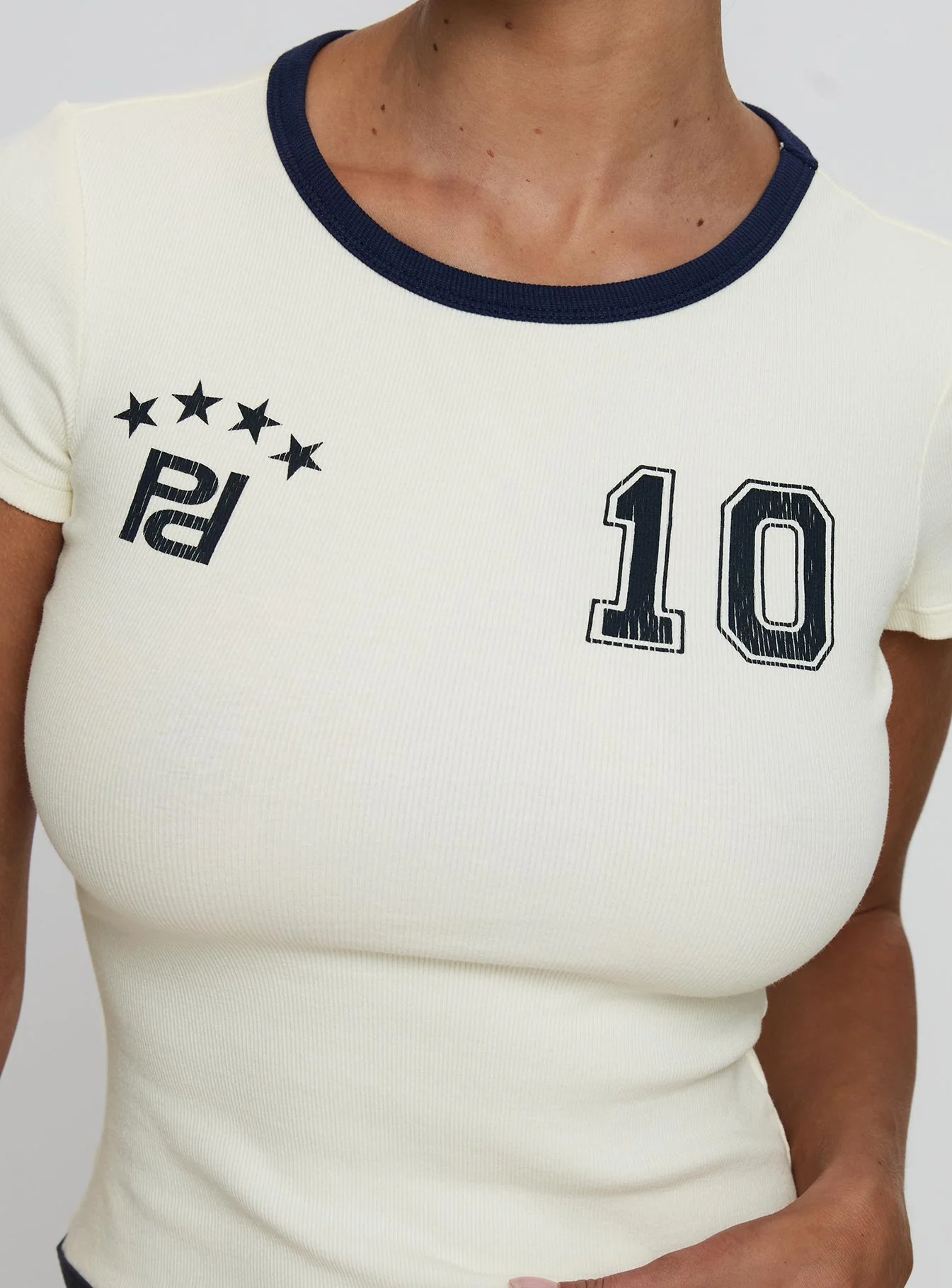 Track Record Graphic Top Cream - Image 6