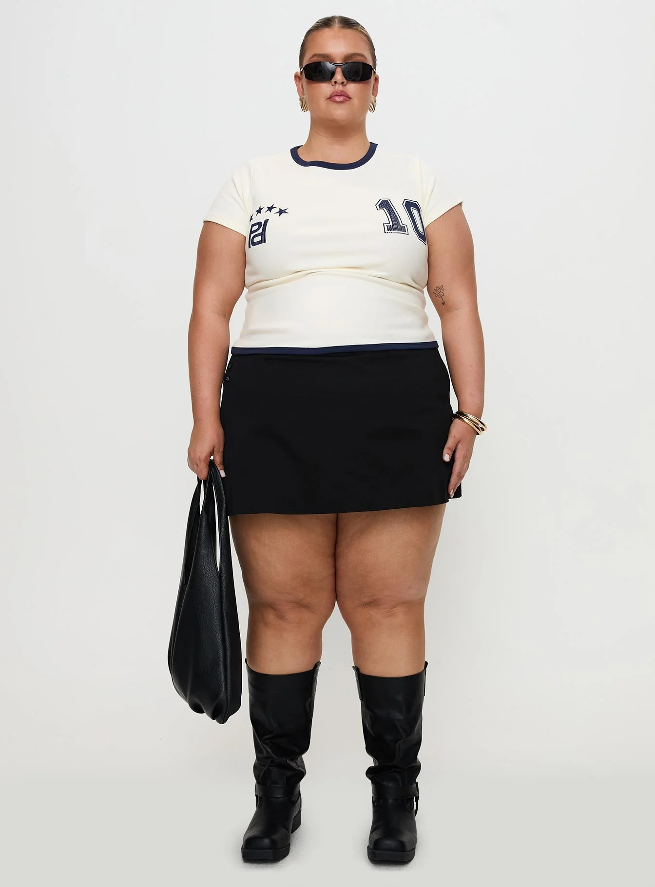 Track Record Graphic Top Cream Curve - Image 7