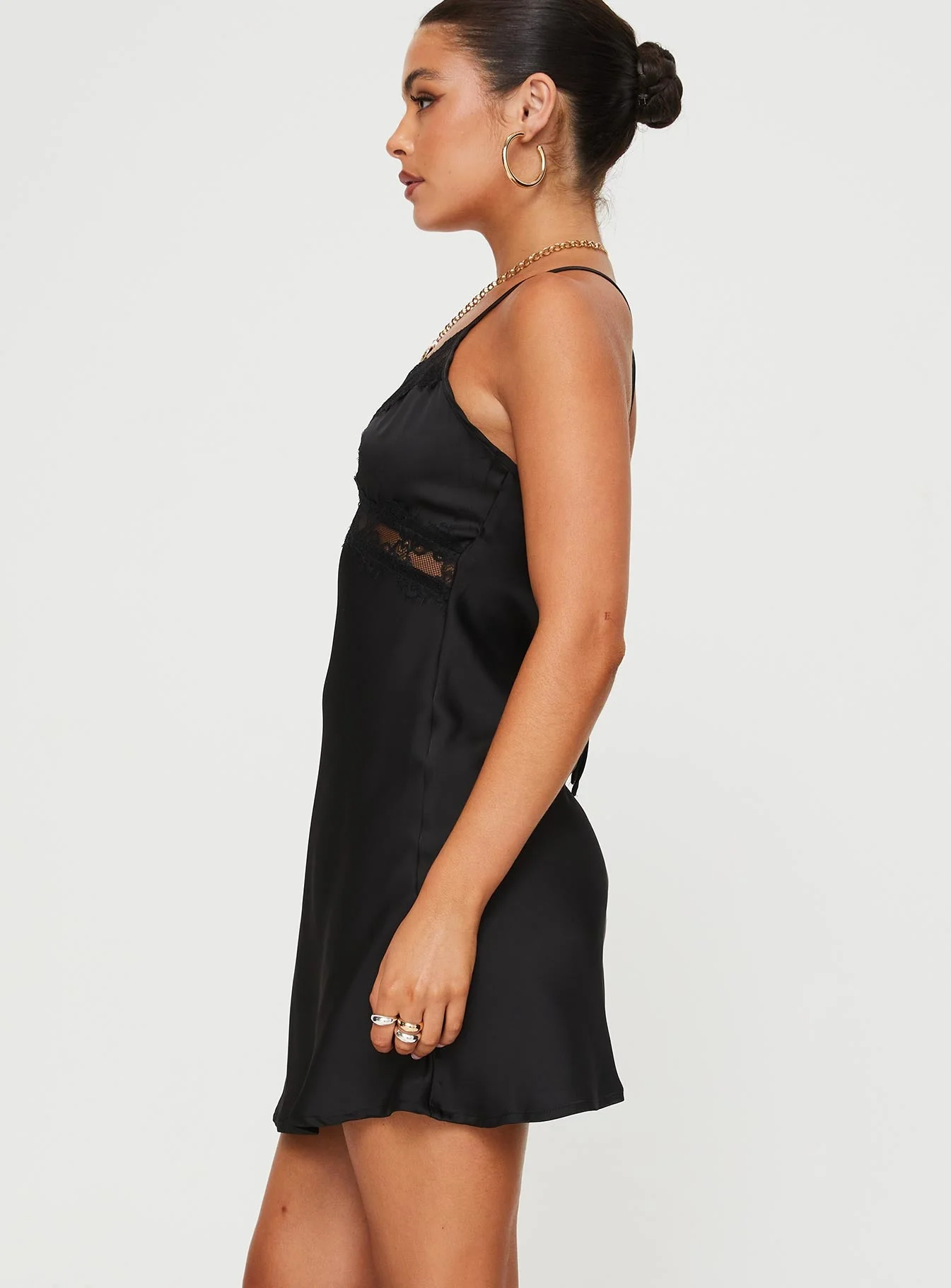 Treasure Mini Dress Black - Image 4