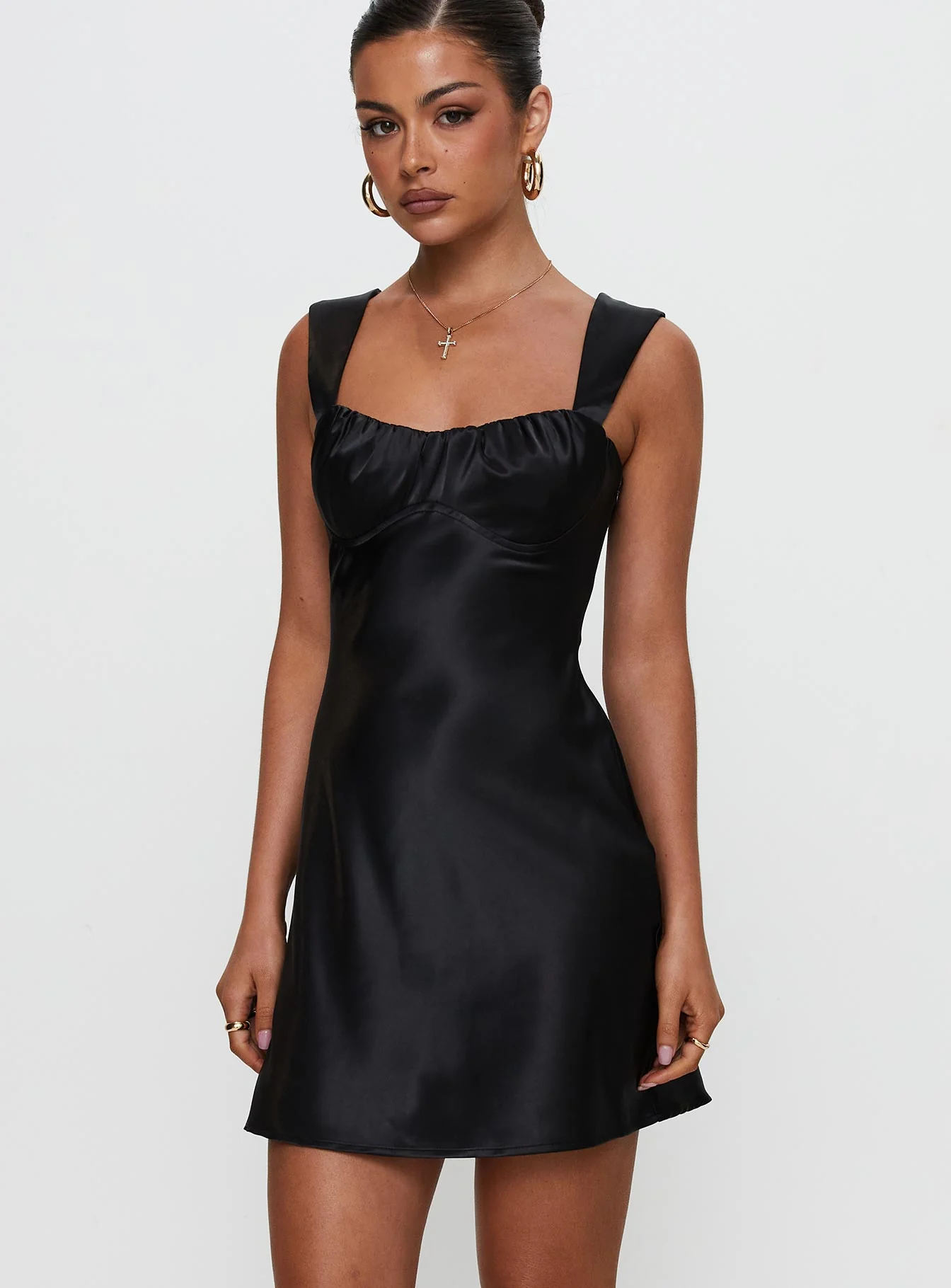 Tremont Mini Dress Black - Image 2