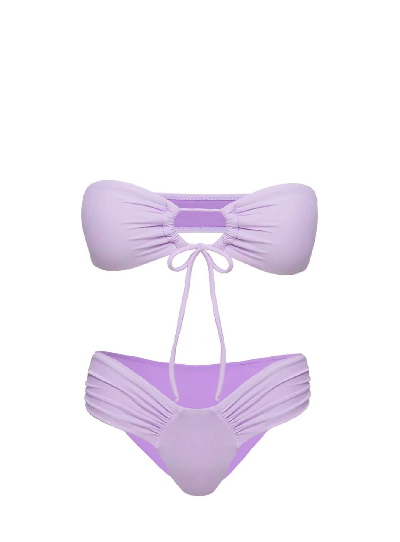 Tropical Vibes Bikini Bottoms Purple - Image 5