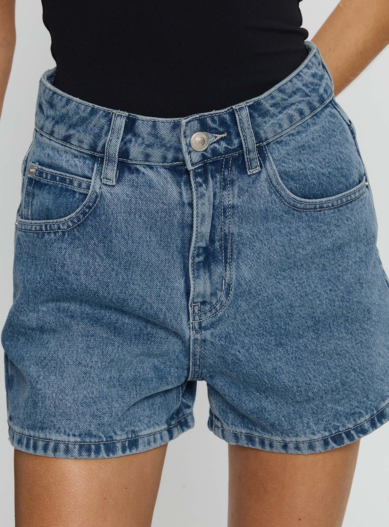 Tropicana Shorts Denim Petite - Image 6