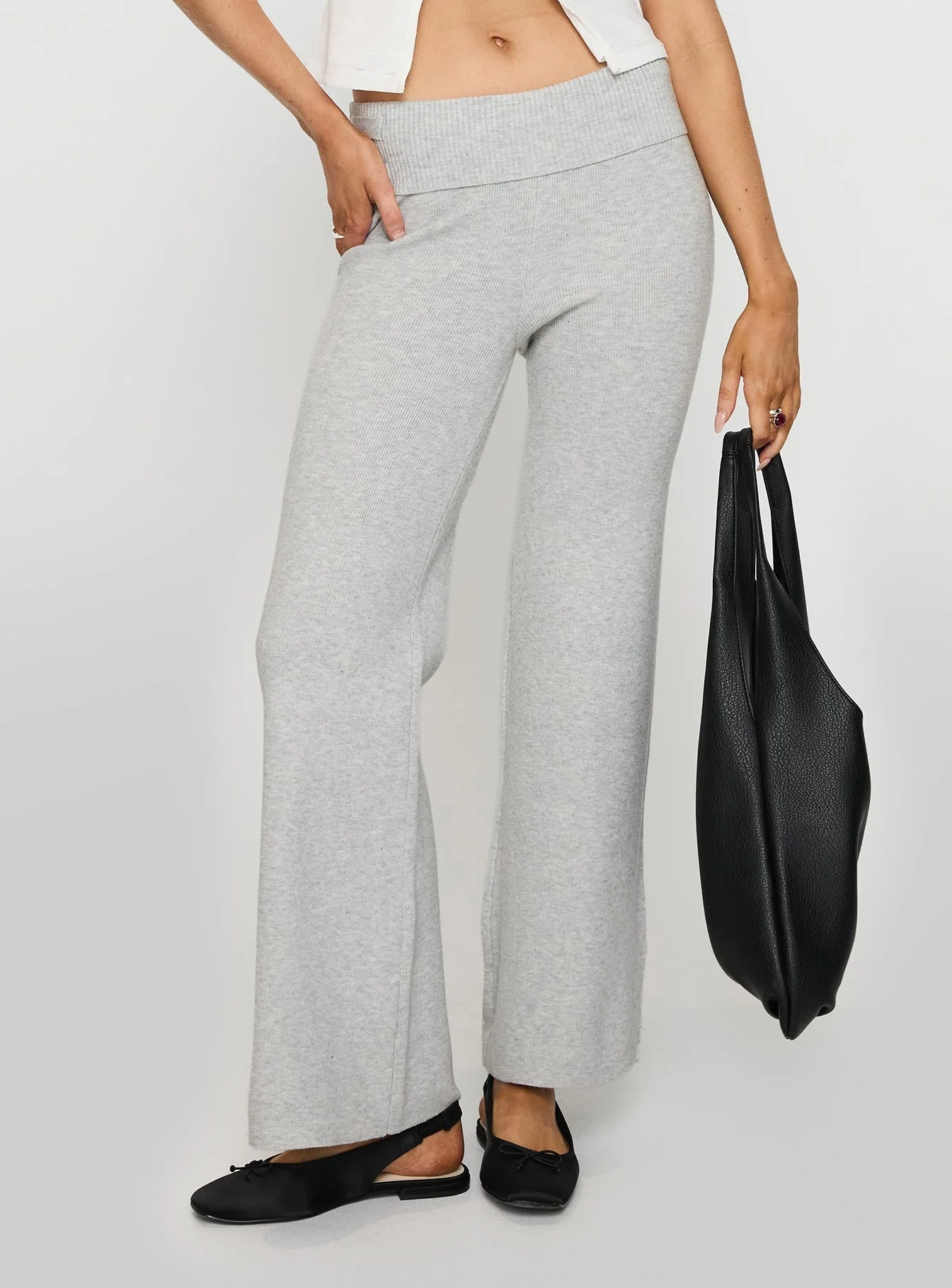 Try Me Knit Pants Grey - Image 7