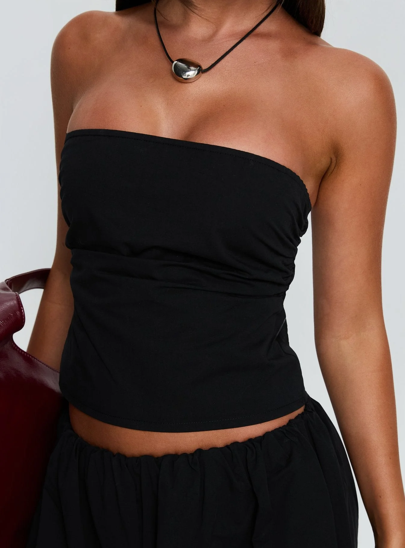 Twilight Strapless Top Noir - Image 6