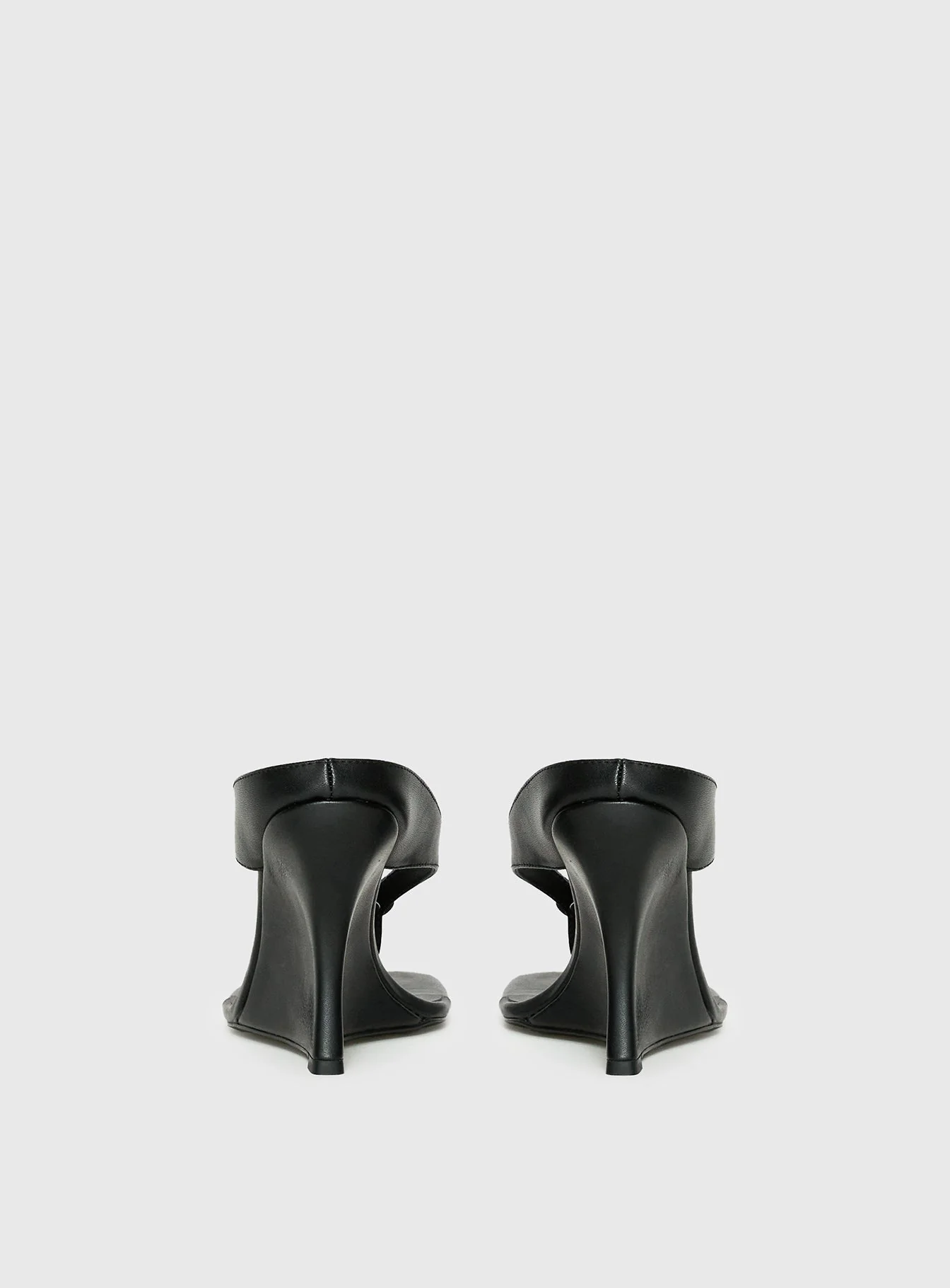 Two Summers Wedge Heels Black - Image 5