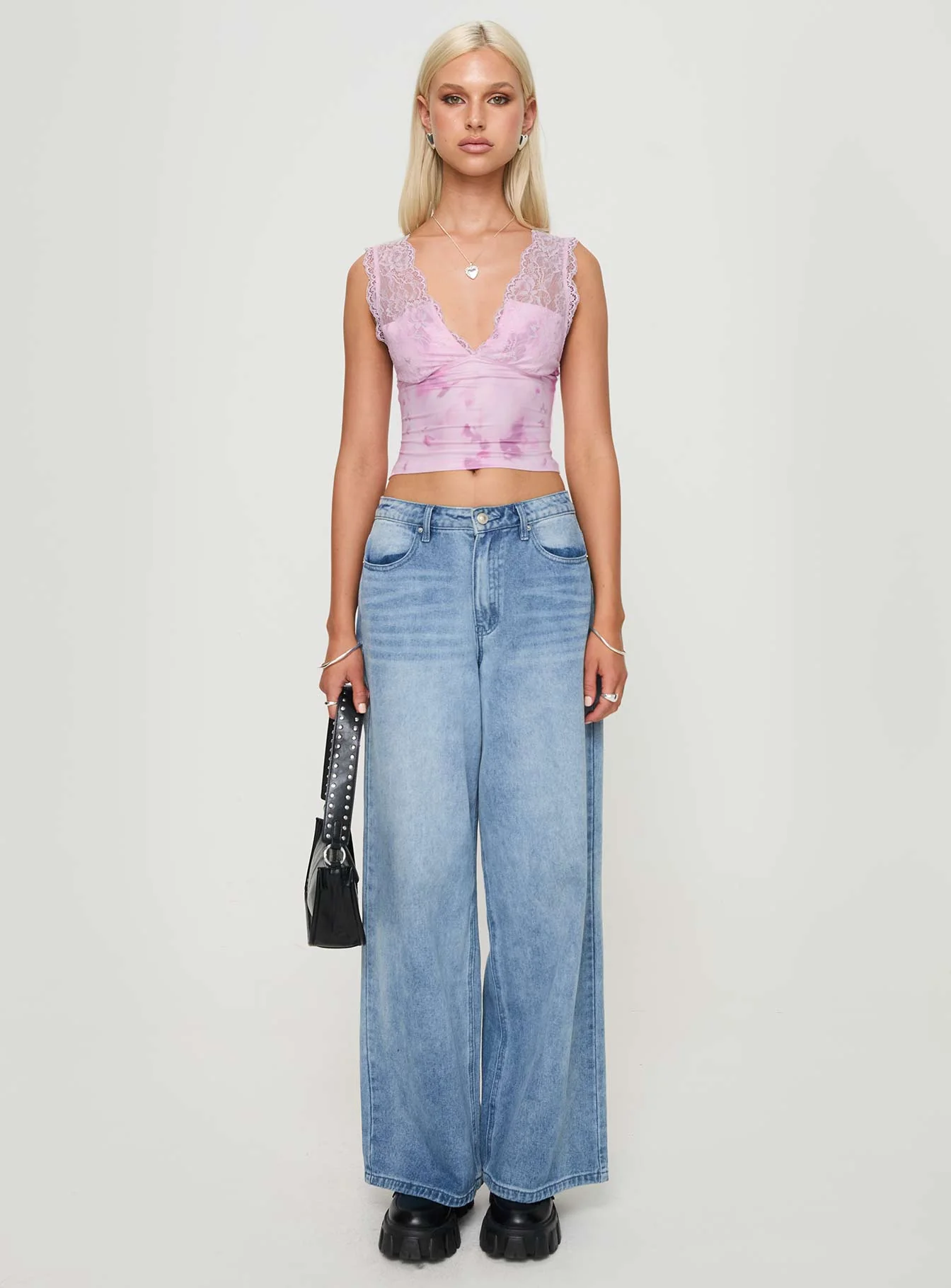 Typha Top Pink Floral - Image 7
