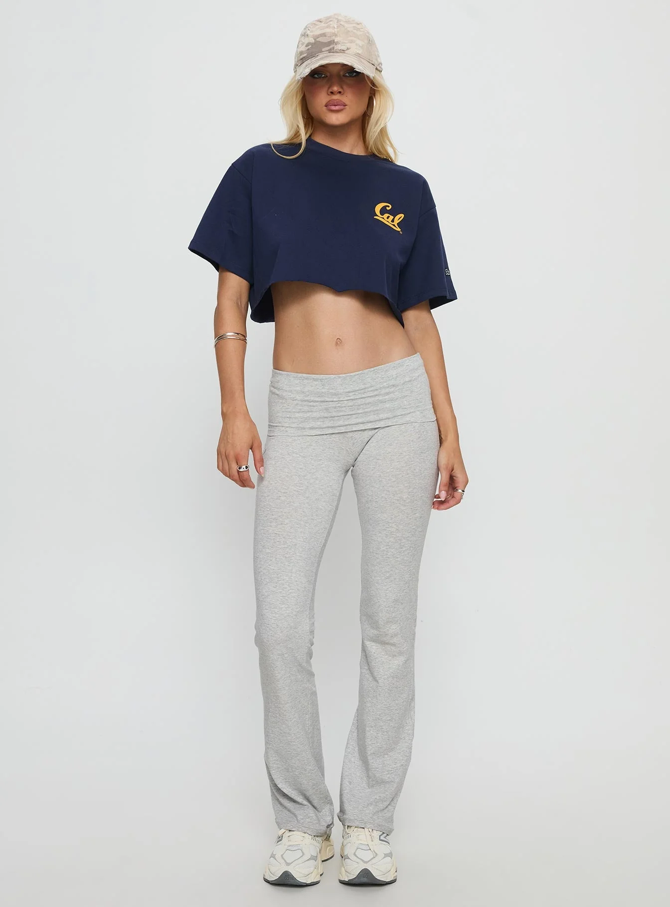 UC Berkeley Foldover Pants Grey - Image 3