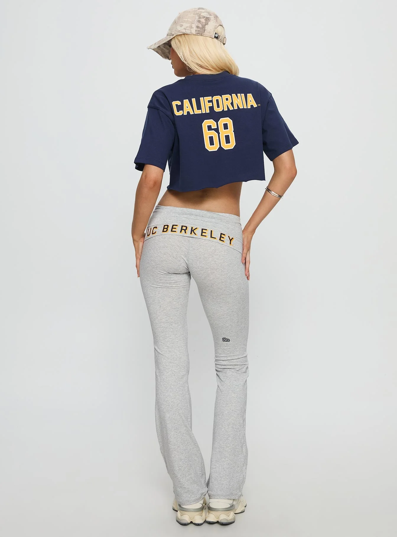 UC Berkeley Foldover Pants Grey - Image 5
