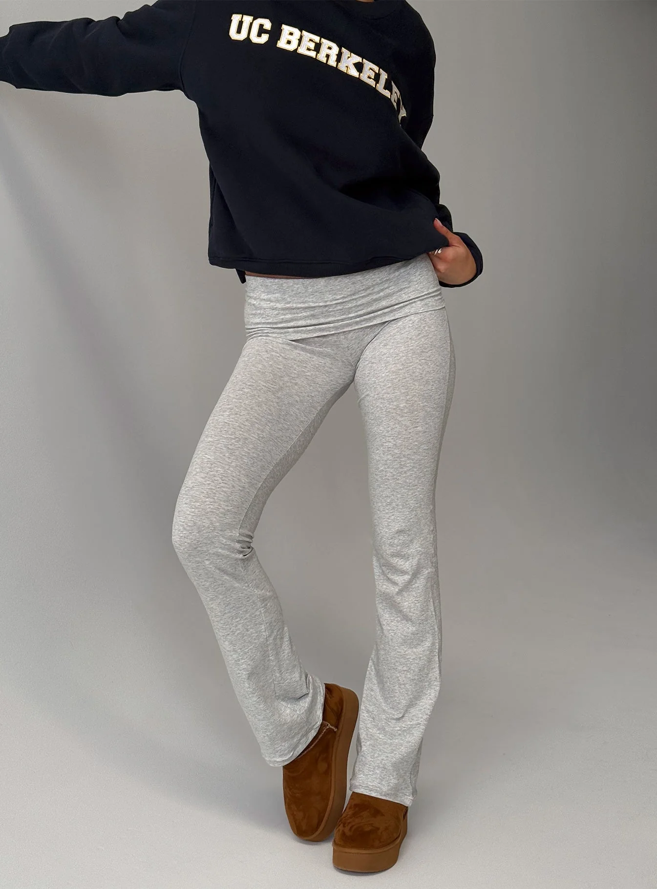 UC Berkeley Foldover Pants Grey - Image 8