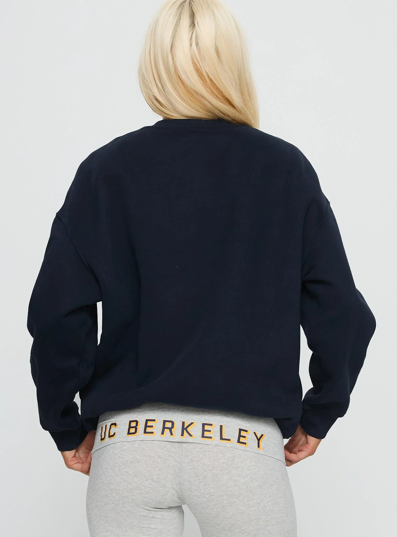 UC Berkeley Offside Crewneck Sweatshirt Navy - Image 5
