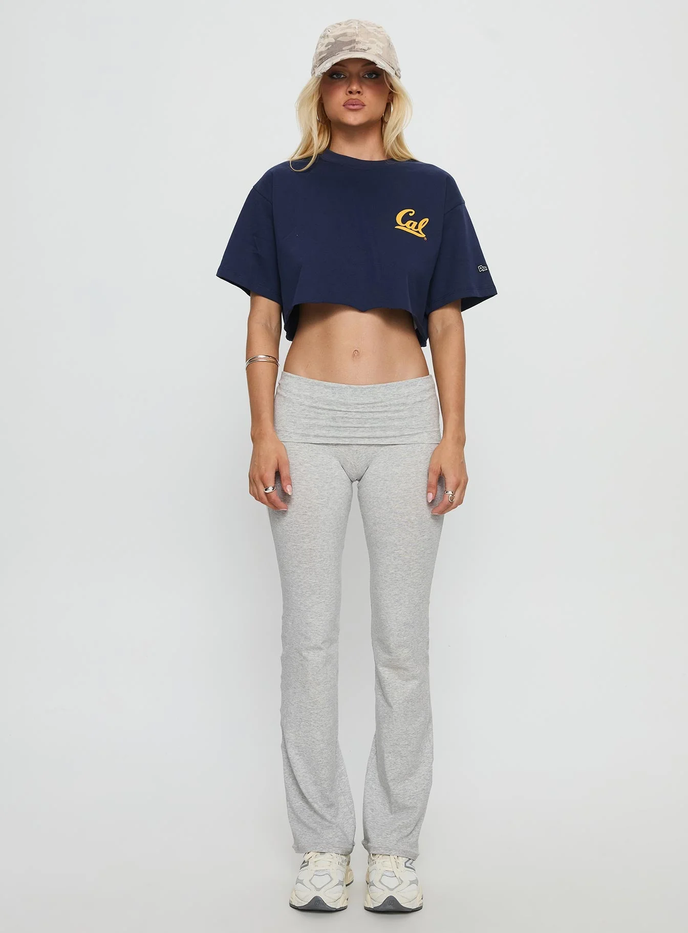 UC Berkeley Track Tee Blue - Image 7