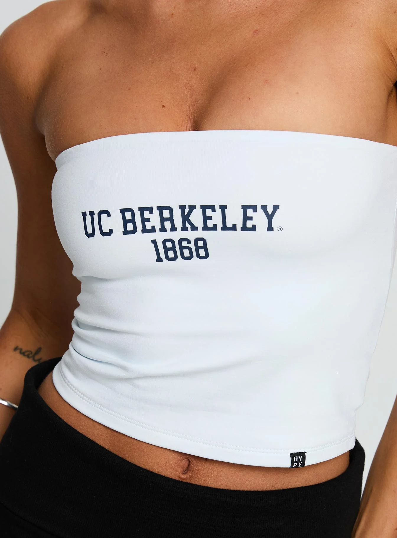 UC Berkeley Tube Top White - Image 6